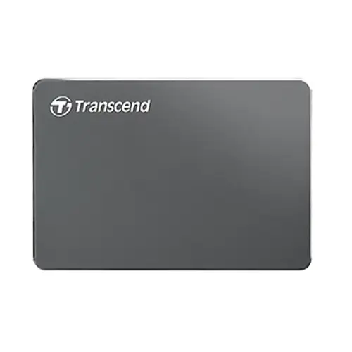 Transcend StoreJet 25C3N 1TB grau portable externe 2,5' HDD-Festplatte"