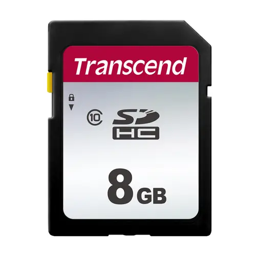 Transcend 8 GB SDHC-Karte 300S UHS-1 U1 C10 20/10MB/s