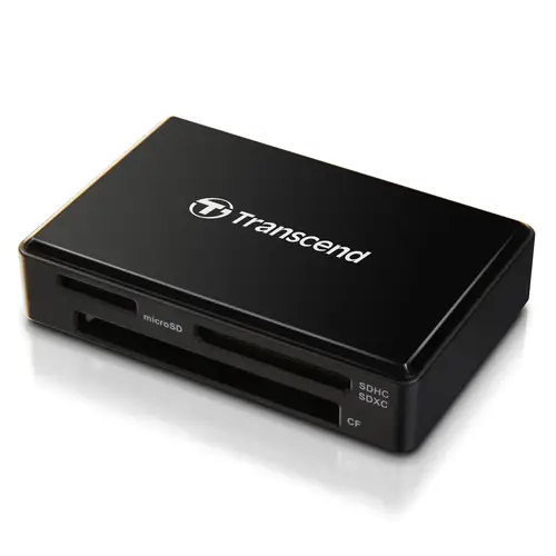 Transcend All-in-1 UHS-I Multi-Card Reader, USB 3.1 Gen.1 schwarz