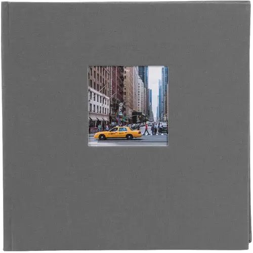 Goldbuch Bella Vista 25x25 cm grau, 60 weiße Seiten, Buchalbum
