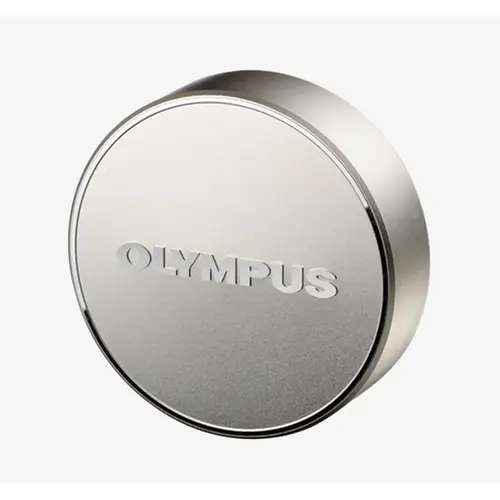 Olympus LC-61 Objektivdeckel silber Metall