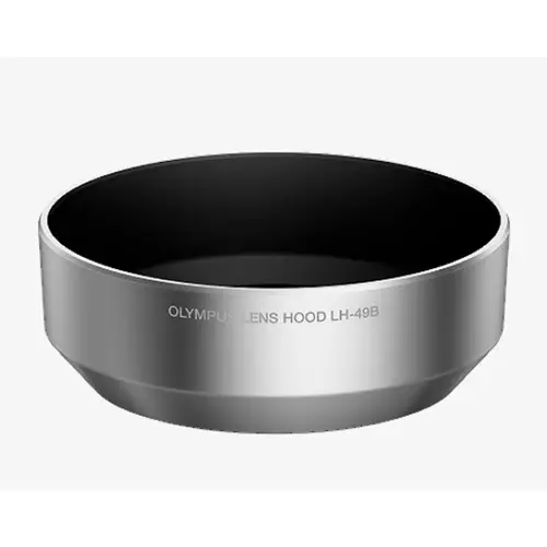 Olympus LH-49B Gegenlichtblende silber