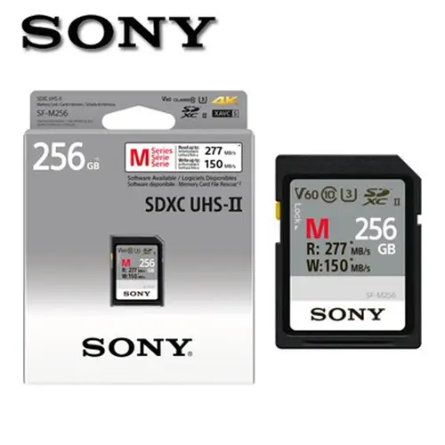 Sony SDXC-Karte 256GB Cl10 UHS-II U3 V60