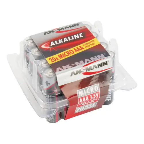 Ansmann Alkaline Micro AAA/LR03 20er Box Batterien
