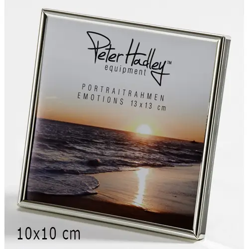 Peter Hadley Emotions 10x10 cm silber-glanz, Porträtrahmen