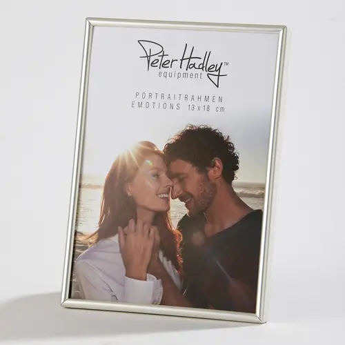 Peter Hadley Emotions 13x18 cm silber-matt, Porträtrahmen