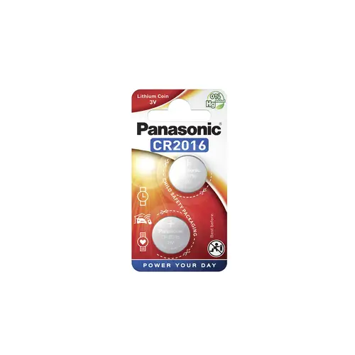 Panasonic CR-2016 2er Blister Knopfzelle