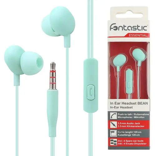 Fontastic Essential Bean light mint In Ear Headset