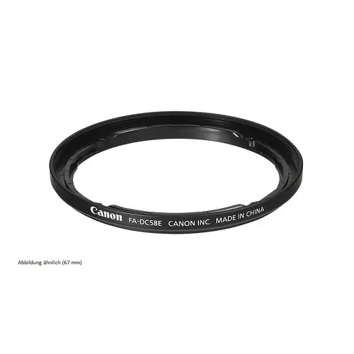 Canon 67 mm Adapter für Gelatine-Filter Halter Typ IV