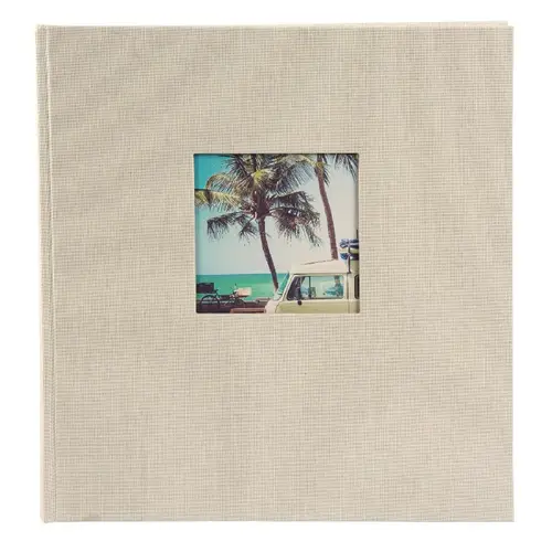 Goldbuch Bella Vista 30x31 cm, sandgrau, 100 weiße Seiten, Buchalbum