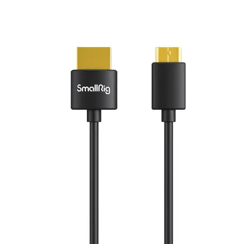 SmallRig 3041 Ultra Slim 4K HDMI 2.0 Kabel 55 cm (Typ C zu Typ A)