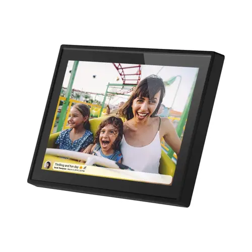 Braun 10,1' DigiFrame 1019 WiFi schwarz 16 GB, Digitaler Bilderrahmen"