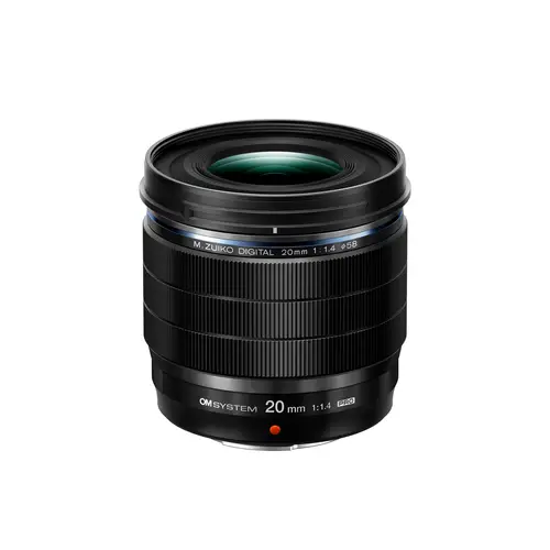OM SYSTEM M.Zuiko ED 1,4/20 mm PRO schwarz, Objektiv