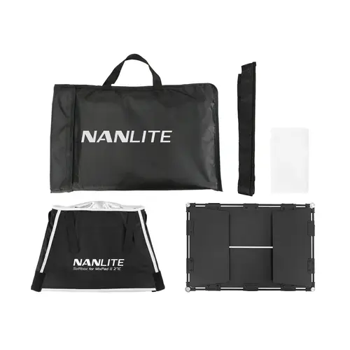 Nanlite BD-MPII27C+SB Lichtklappen- Vorsatz+Softbox+Stoffwabe+Schutztasche
