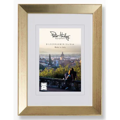 Peter Hadley Nina 13x18 cm gold, Holzrahmen