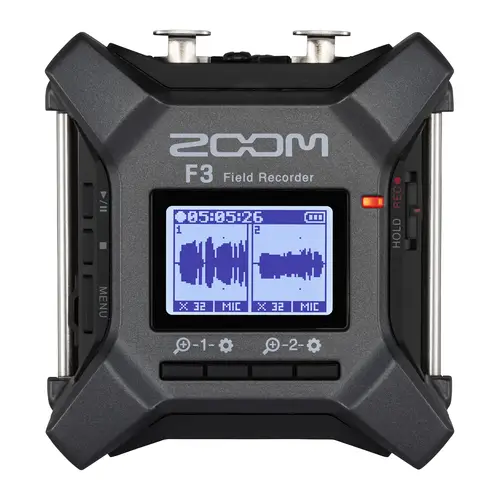 Zoom F3 MultiTrack Field Recorder für Tonaufnahmen