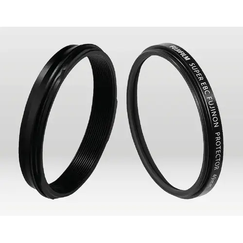 FUJIFILM X100V schw. Weather-Resistant Kit, AR-X100 Adapterring+PRF49 Filter