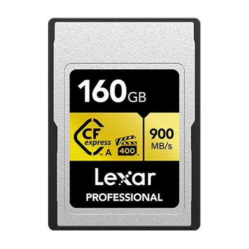 Lexar CFexpress LCAGOLD 160 GB Type A Professional Speicherkarte Gold