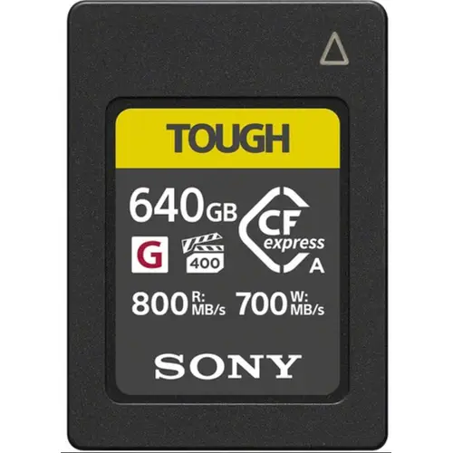 Sony CFexpress 640GB Typ A G-Serie (800/700 MB/s) Speicherkarte