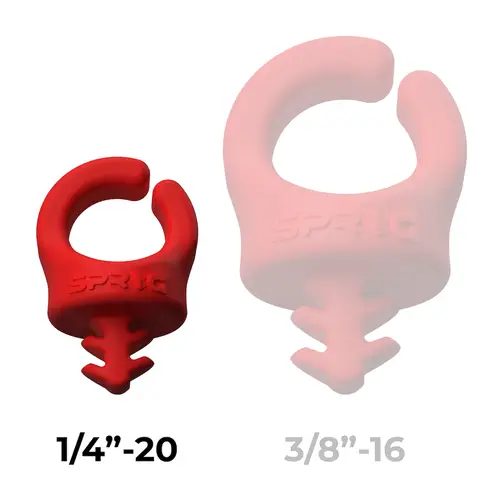 Sprig 6er Pack Red (1/4'-20) Kabel- Management"