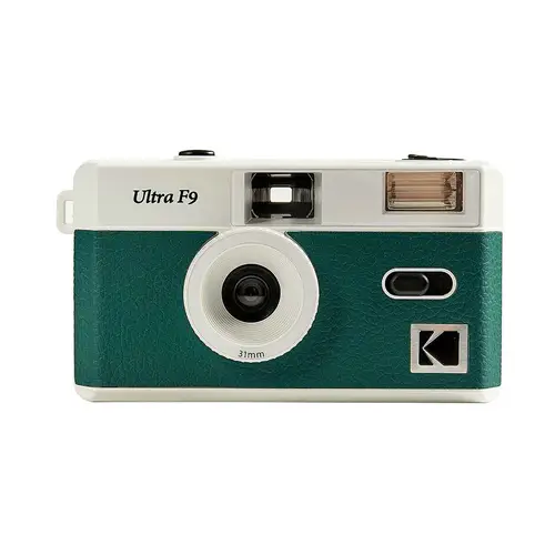 Kodak Film Kamera Ultra F9 White/Dark Night Green analoge Kleinbildkamera