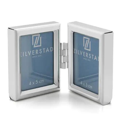 Zilverstad Sweet Memory 2fach 3,5x4,5 cm silber-glanz, Mini-Metallrahmen