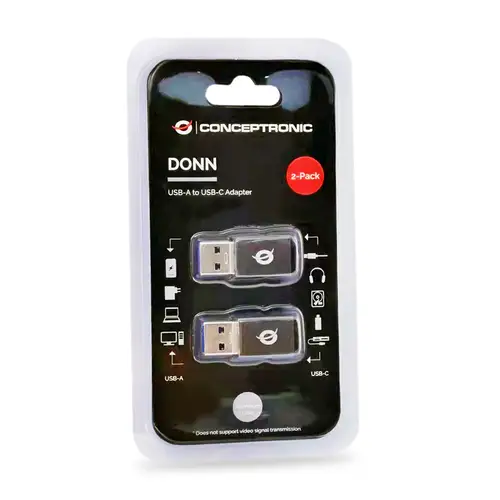 CONCEPTRONIC USB 3.0 auf USB-C 2er-Pack Adapter