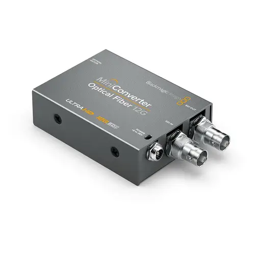 Blackmagic Mini Converter Optical Fiber 12G