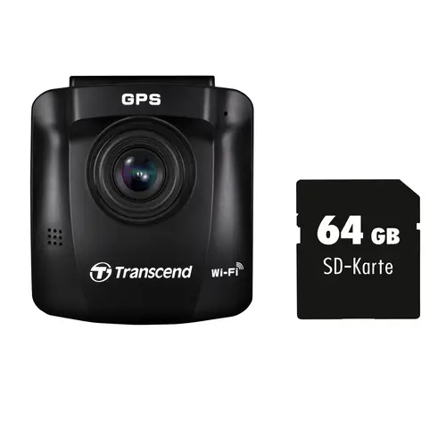 Transcend DrivePro 250 Dashcam inkl. 64 GB Micro SD