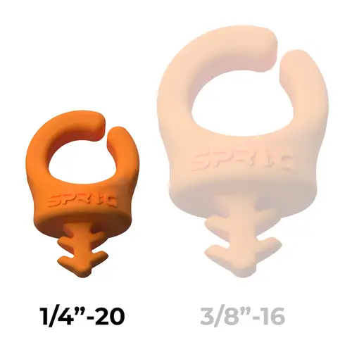 Sprig 6er Pack Orange (1/4'-20) Kabel- Management"