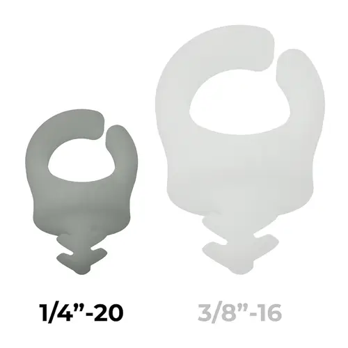 Sprig 6erPack Glow-in-the-Dark (1/4'-20) Kabel-Management"