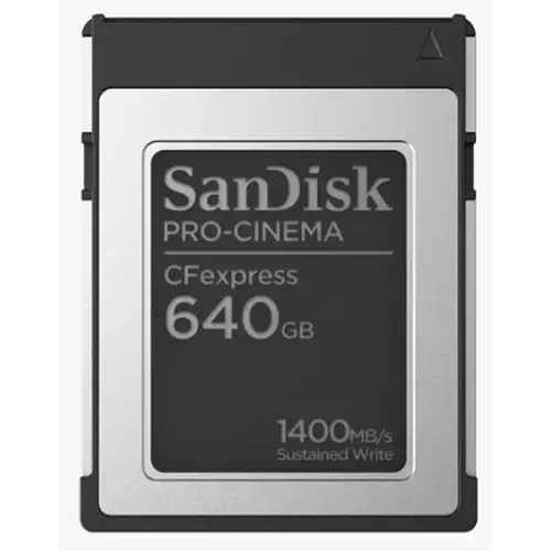 SanDisk Pro-Cinema CFexpress 640GB VPG400, Type B