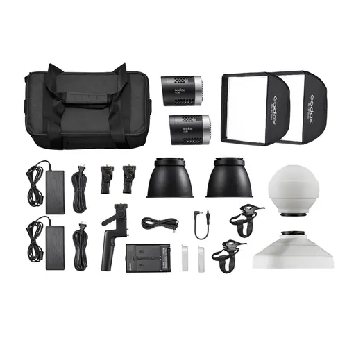 Godox ML30-K2 Kit LED Leuchte mit 2 x ML30 + Zubehör