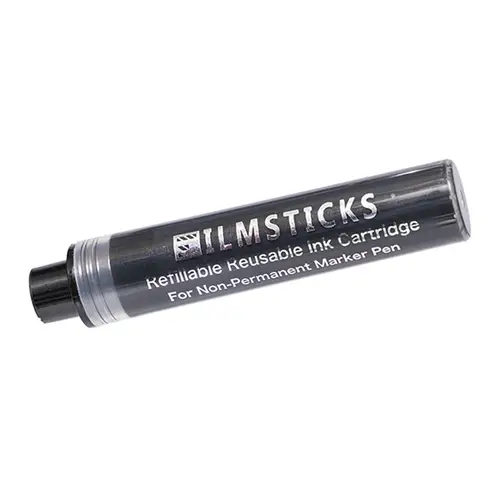 Filmsticks InkCartridge f. Re-Usable Marker, schwarze Farbpatrone