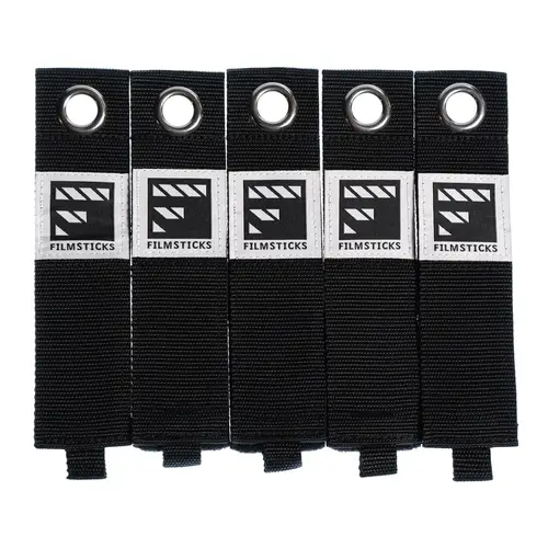 Filmsticks Heavy Duty Hook & Loop XL Cable-Straps 5er Pack