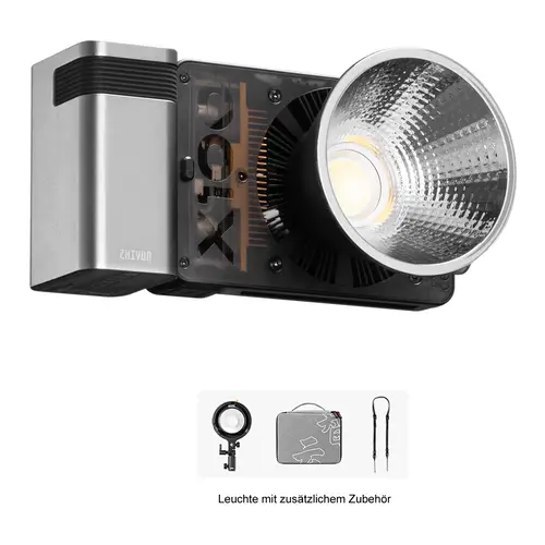 Zhiyun MOLUS X100 COMBO LED Leuchte mit Zubehör