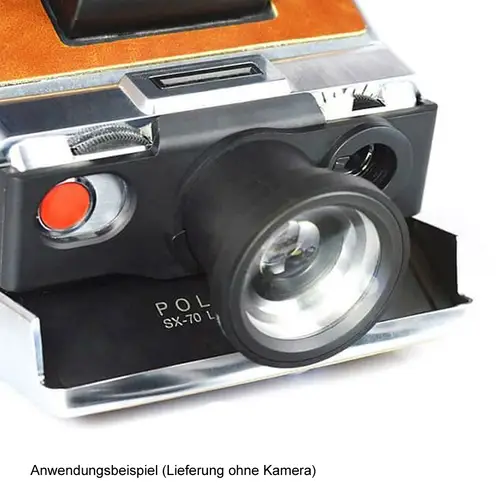 MINT Lens Set (SX70/670/680) Obj.-Halter Fisheye-+Nahaufnahme-Obj.+ 3 Filter