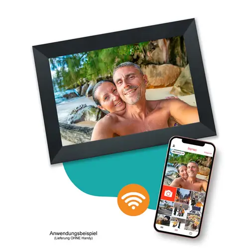 Pora 10' WF-105T schwarz, Digitaler Bilderrahmen"