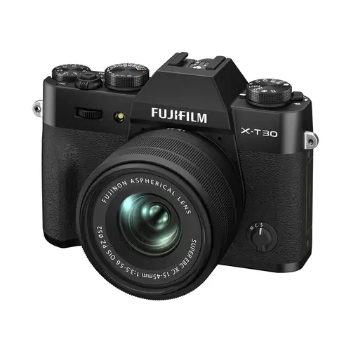 FUJIFILM X-T30 II schwarz + XC 15-45 mm OIS PZ, Kamerakit