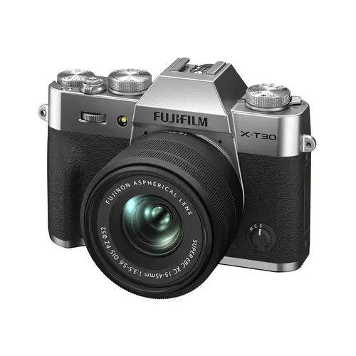 FUJIFILM X-T30 II silber+XC 15-45 mm OIS PZ, Kamerakit
