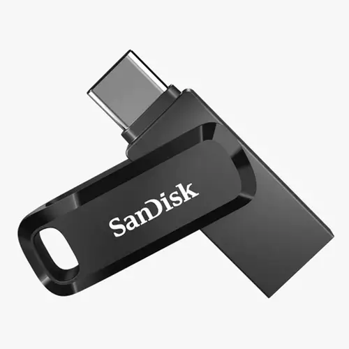 SanDisk Ultra Dual USB 256 GB Flash Drive Go, USB-C