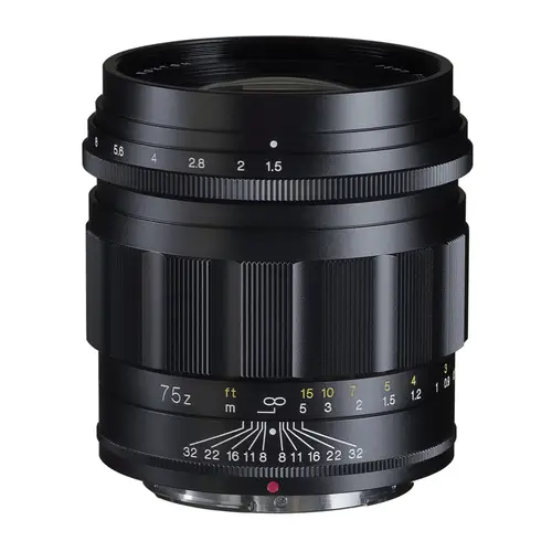 Voigtländer Nokton 1,5/75 mm Nikon Z-Mount, asphärisch, schwarz, Objektiv