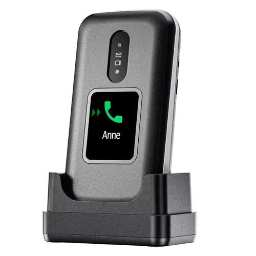 Doro 2880 schwarz, Klapphandy mit Tasten