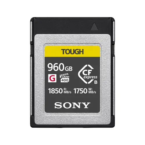 Sony CFexpress 960 GB Typ B TOUGH R1850/W1750MB/s, Speicherkarte