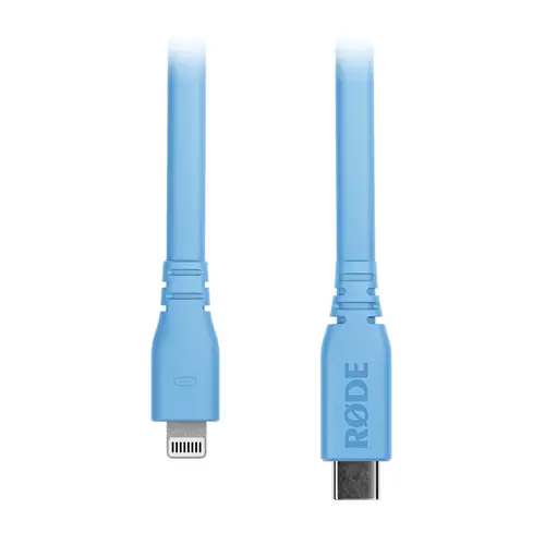 Rode SC19 USB-C auf Lightning Kabel blau 150 cm