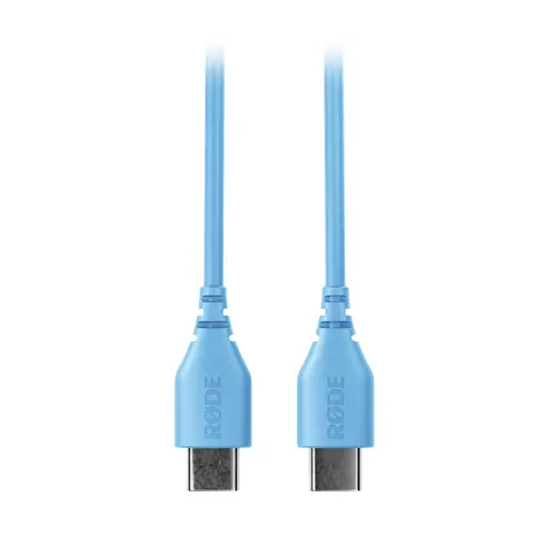 Rode SC22 USB-C auf USB-C Kabel blau 30 cm