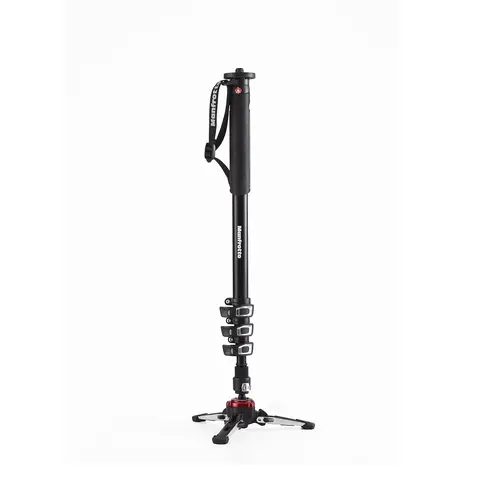 Manfrotto XPRO Alu Video-Einbeinstativ, 4 Segmente