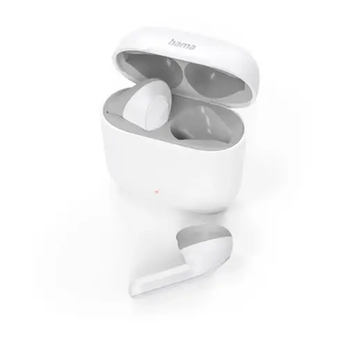 Hama Freedom Light BT Kopfhörer weiß True Wireless, Earbuds, Sprachsteuerung