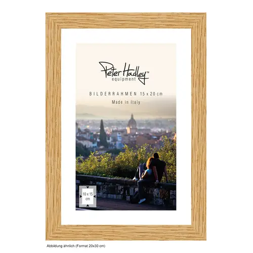 Peter Hadley Vero 20x30 cm eiche, Natur-Holzrahmen