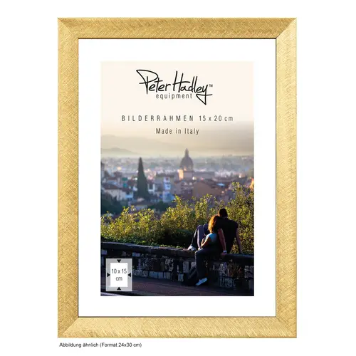 Peter Hadley Gela 24x30 cm gold, Holzrahmen
